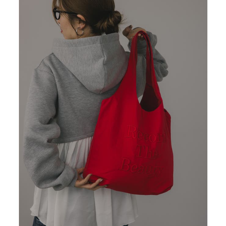 【リバーシブル】ロゴ 刺繍 トートバッグ | 210nouve | 詳細画像17 