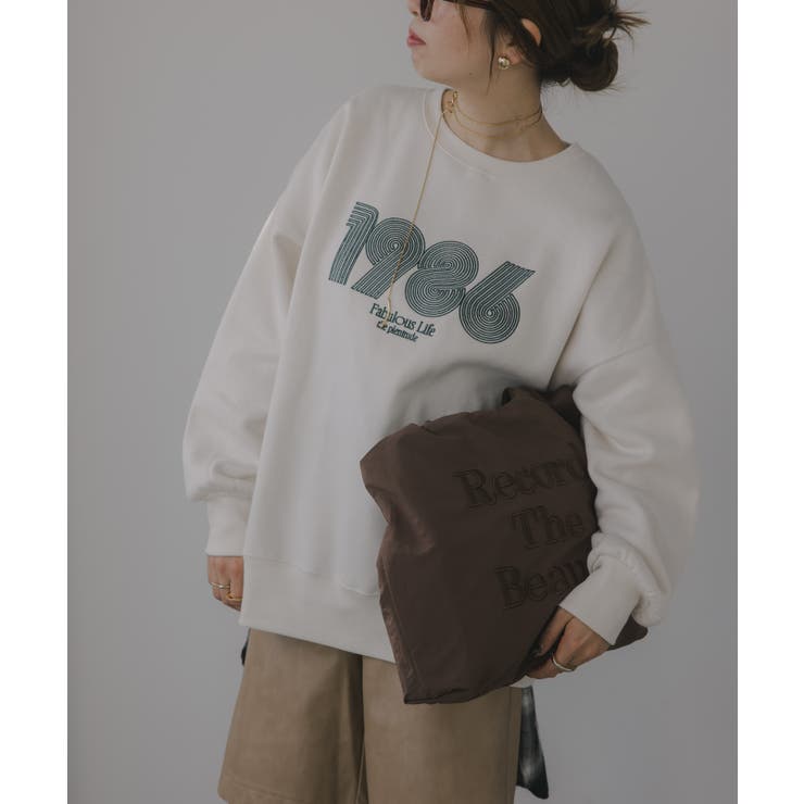 【リバーシブル】ロゴ 刺繍 トートバッグ | 210nouve | 詳細画像6 