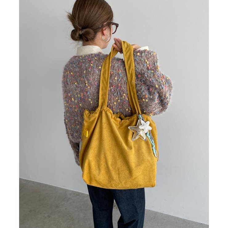 【チャーム付き】フェイクスエード ショルダーバッグ | 210nouve | 詳細画像10 