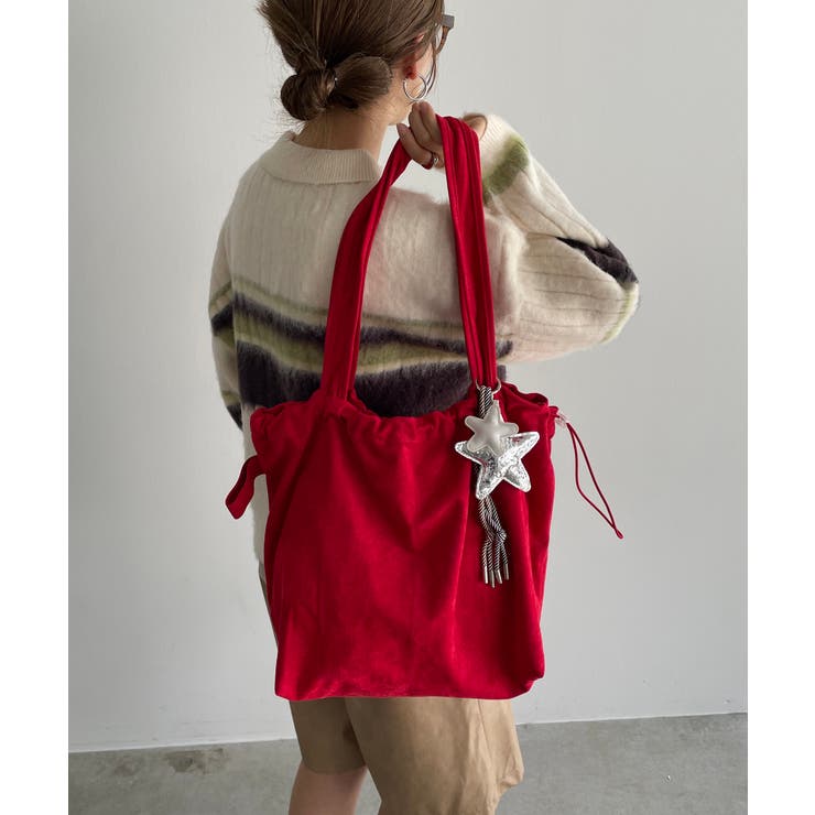 【チャーム付き】フェイクスエード ショルダーバッグ | 210nouve | 詳細画像12 