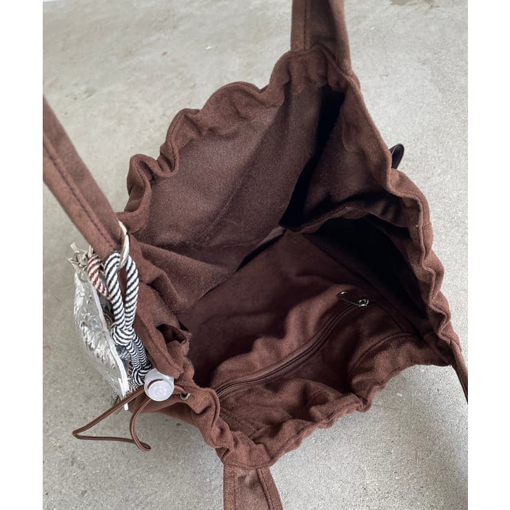 【チャーム付き】フェイクスエード ショルダーバッグ | 210nouve | 詳細画像19 