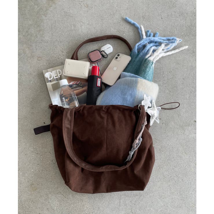 【チャーム付き】フェイクスエード ショルダーバッグ | 210nouve | 詳細画像25 