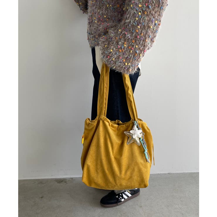 【チャーム付き】フェイクスエード ショルダーバッグ | 210nouve | 詳細画像9 