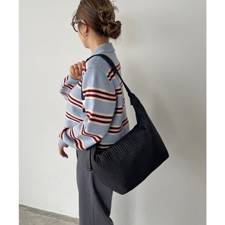 ナイロン ステッチ ショルダーバッグ | 210nouve | 詳細画像11 