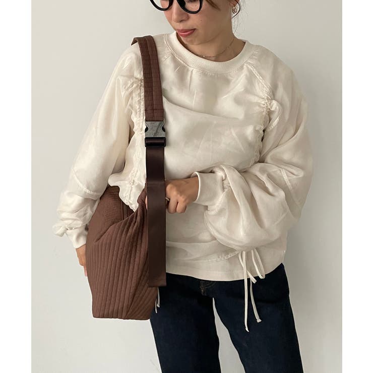 ナイロン ステッチ ショルダーバッグ | 210nouve | 詳細画像3 