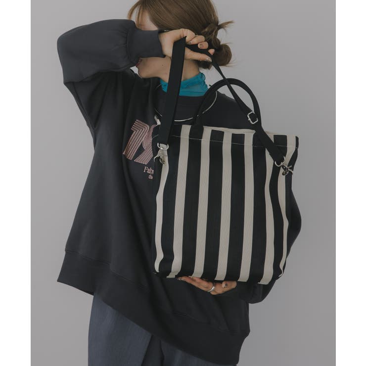 【2WAY】柄ニット トートバッグ | 210nouve | 詳細画像12 