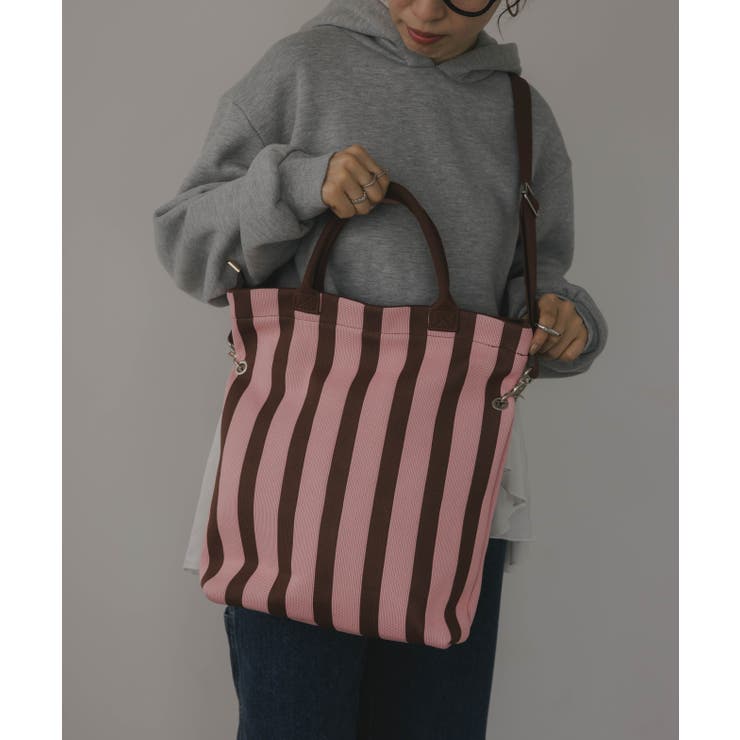 【2WAY】柄ニット トートバッグ | 210nouve | 詳細画像16 