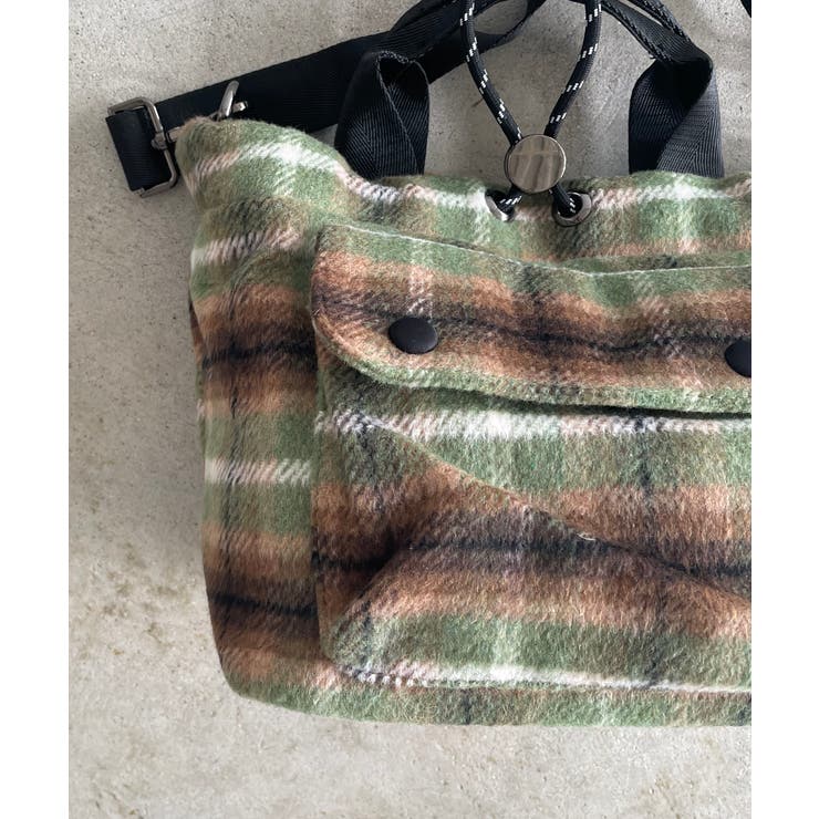 【2WAY】アウトポケット ドロスト ショルダー/ハンドバッグ | 210nouve | 詳細画像13 