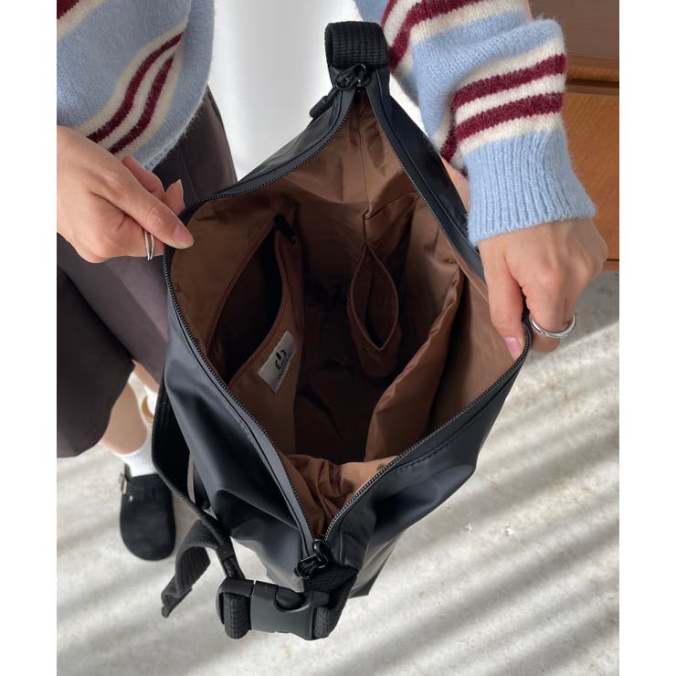 マルチポケット ユーティリティ ナイロン トートバッグ | 210nouve | 詳細画像11 