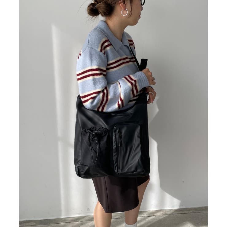 マルチポケット ユーティリティ ナイロン トートバッグ | 210nouve | 詳細画像2 