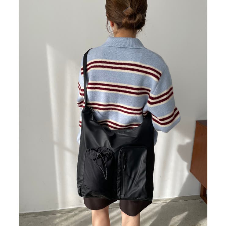 マルチポケット ユーティリティ ナイロン トートバッグ | 210nouve | 詳細画像3 