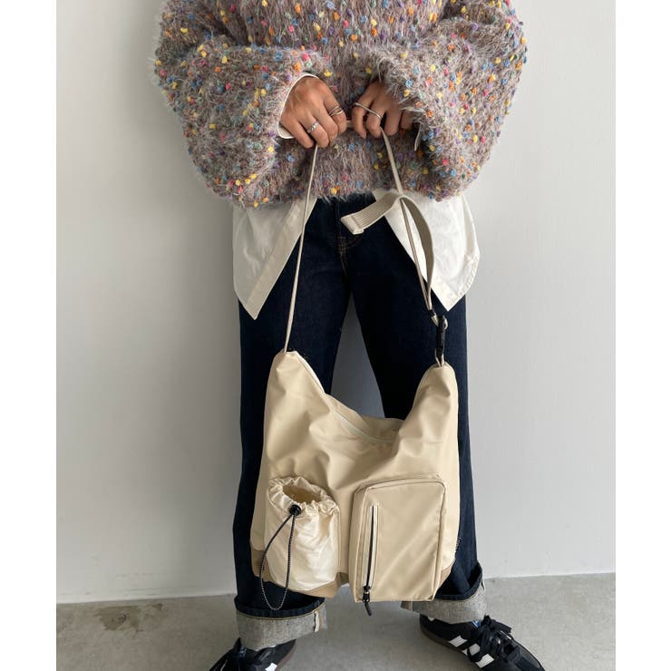 マルチポケット ユーティリティ ナイロン トートバッグ | 210nouve | 詳細画像8 