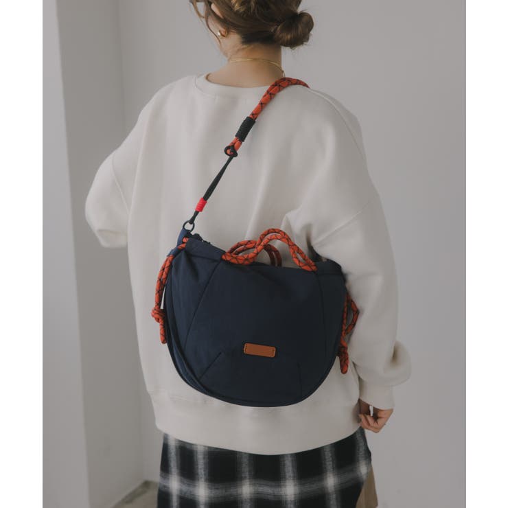 ネイビー | カラーコード ナイロン 2WAY バッグ | 210nouve