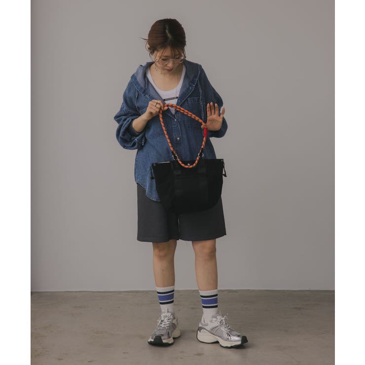 コードストラップ 2WAY ナイロン ハンド/ショルダーバッグ | 210nouve | 詳細画像4 