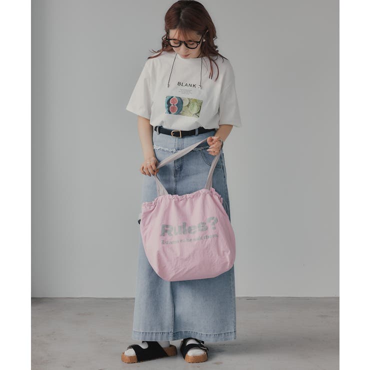 ビッグ ロゴ ナイロン カラフル トートバッグ | 210nouve | 詳細画像9 