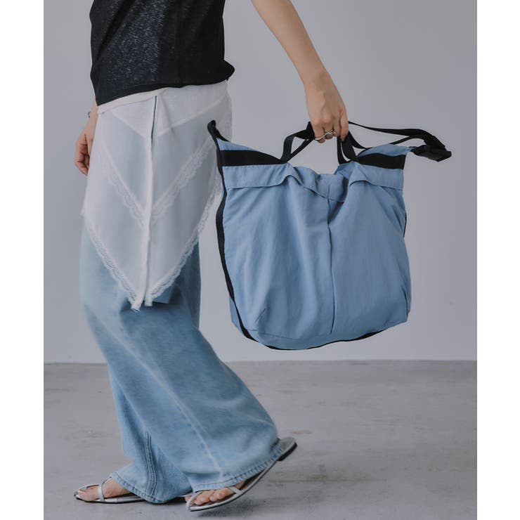 ブルー | メッセンジャーナイロンショルダーバッグ | 210nouve