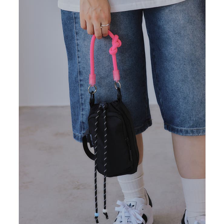 ブラック | ミニショルダーバッグ サコッシュ | 210nouve