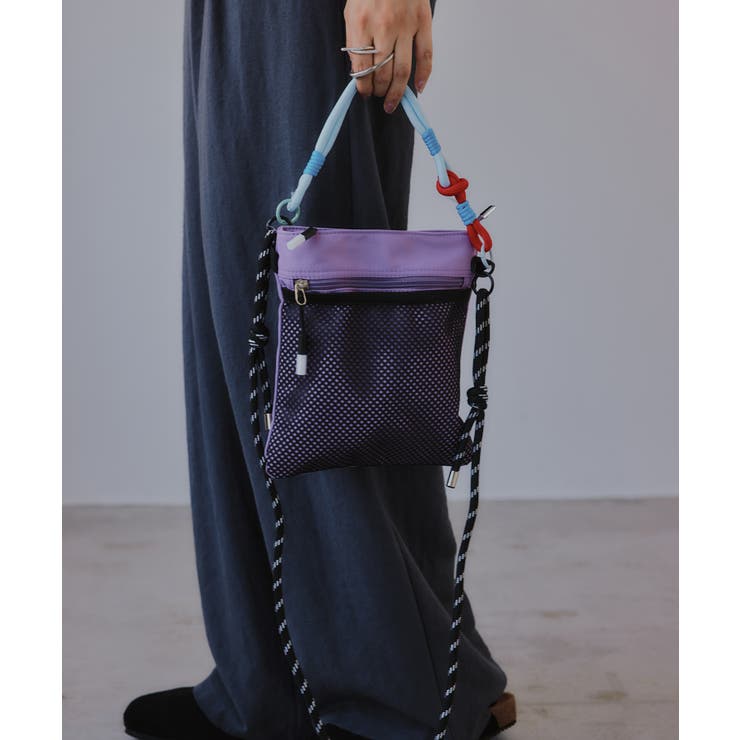 パープル | サコッシュミニショルダー | 210nouve