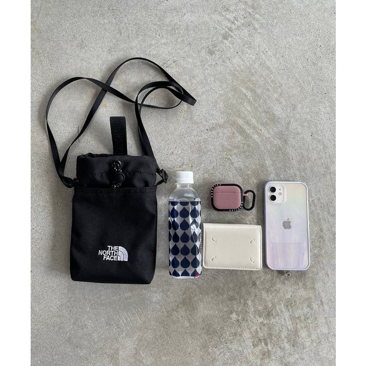 【THE NORTH FACE】 SIMPLE STRING BAG MINI NEW THE NORTH FACE SIMPLE STRING BAG MINI NN2PP74J BLACK