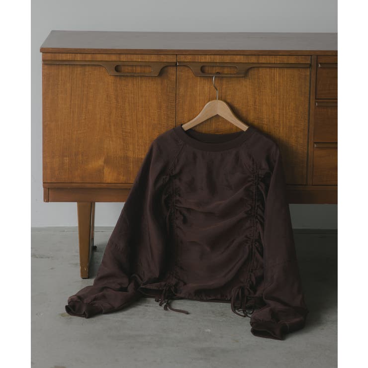 オーガンジー 重ね ドロスト プルオーバー | 210nouve | 詳細画像17 