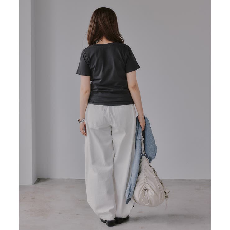 フラワー 刺繍 Tシャツ | 210nouve | 詳細画像10 