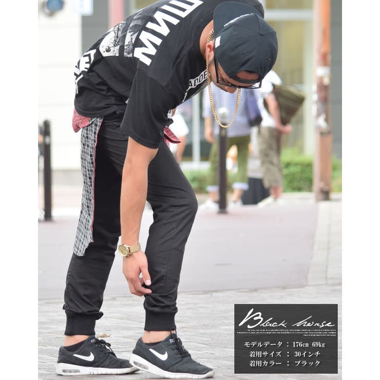 BLACK HORSE 【ブラックホース】ジョガーパンツ | Third enterprise | 詳細画像2 