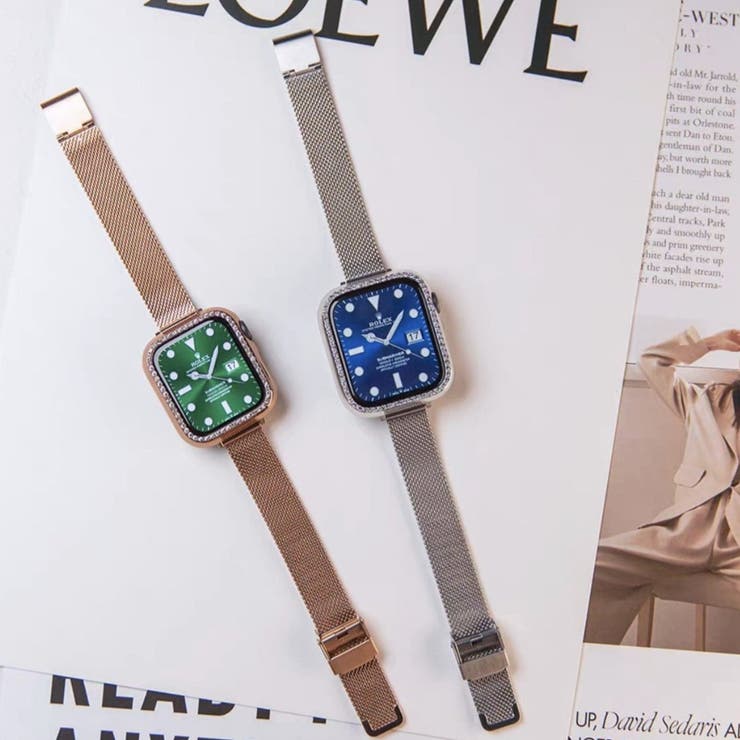 バンド単品】スリム ミラネーゼ ループバンド apple watch[品番 