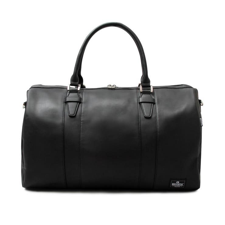 ブラック 合成皮革 ボストンバッグ セール】大容量 サフィアーノ フェイクレザー ビッグ ボストンバッグ