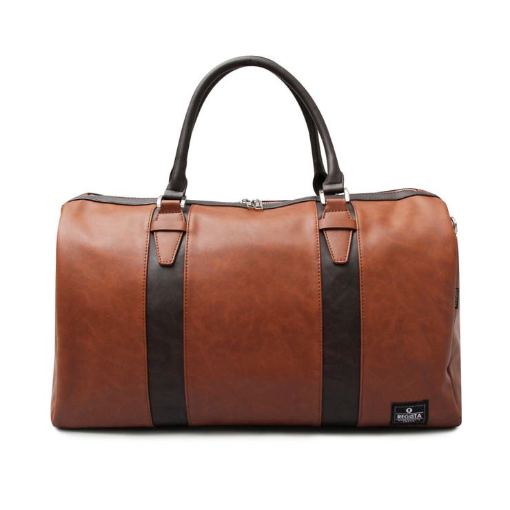 ボストンバッグ メンズ PUレザー[品番：EH000004836]｜8（eight