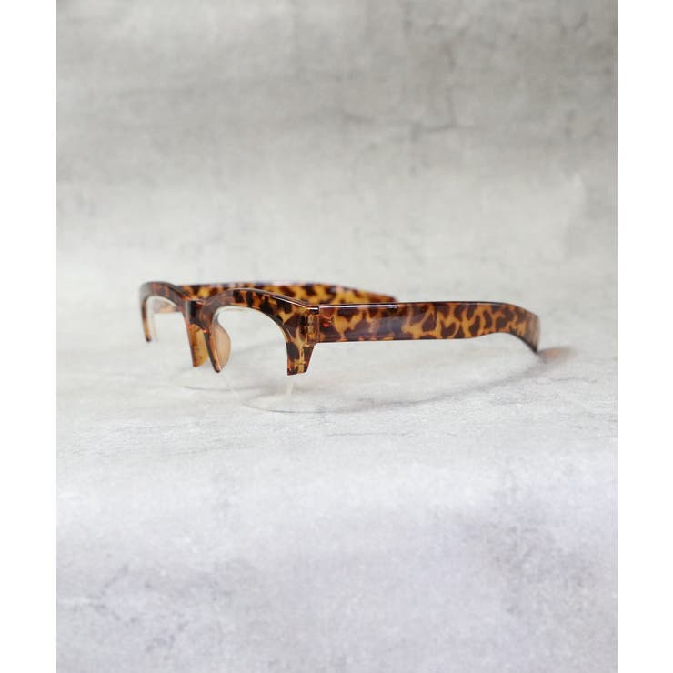 ベッコウ×クリア | 伊達メガネ メンズ ウェリントン サングラス 伊達メガネ 黒ぶち眼鏡 | 8（eight） 