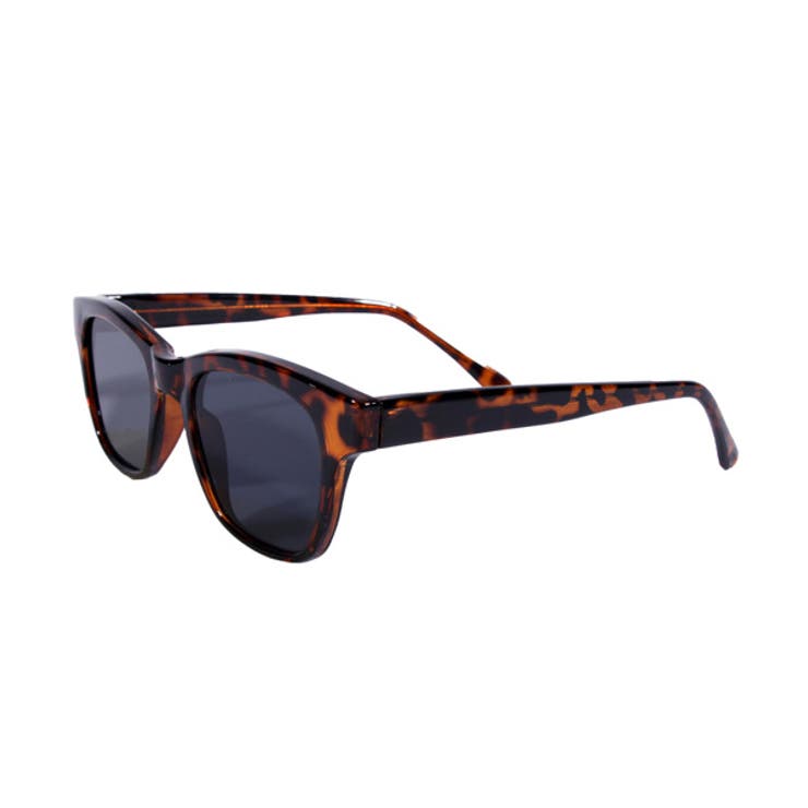 ベッコウ×スモーク | 伊達メガネ 黒縁 メンズ | 8（eight） 