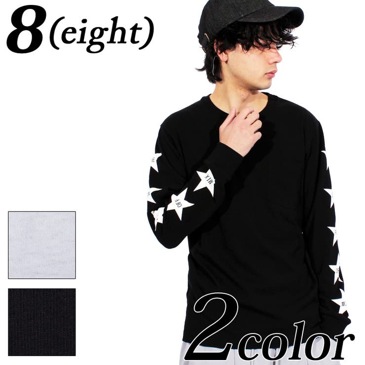 GXIN$ VIII ロンT 長袖カットソー 888 長袖Tシャツ ロンT メンズ[品番：EH000004656]｜8（eight） （エイト