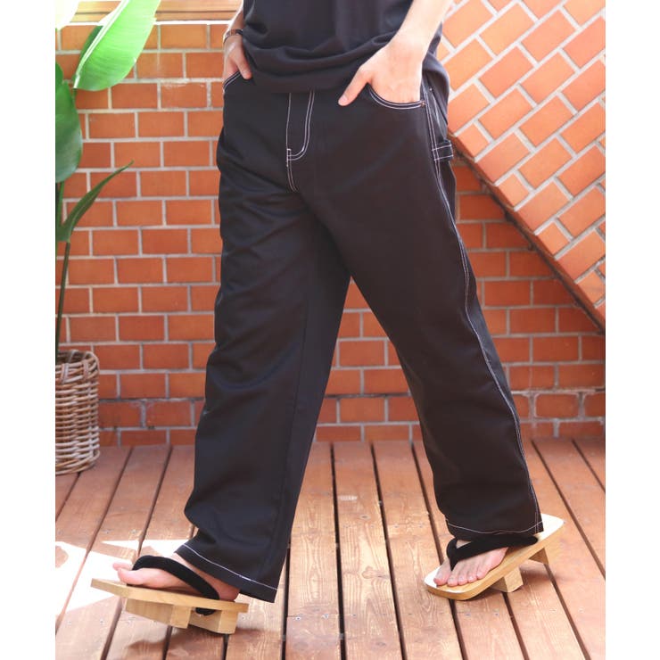 ブラックＢ | ペインターデニム メンズ デニム ジーンズ サルエルパンツ  | 8（eight） 