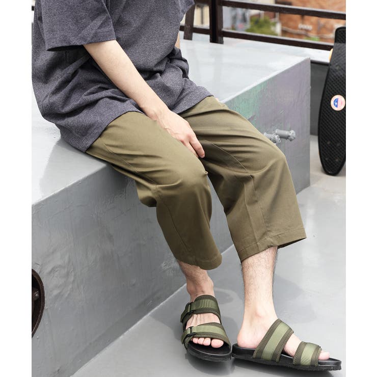 クロップドパンツ メンズ 7分丈[品番：EH000005848]｜8（eight