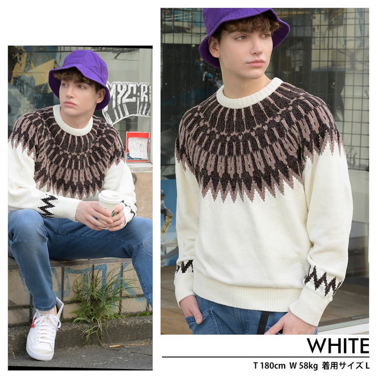 ノルディックニット ニットセーター メンズ | 8（eight）  | 詳細画像2 