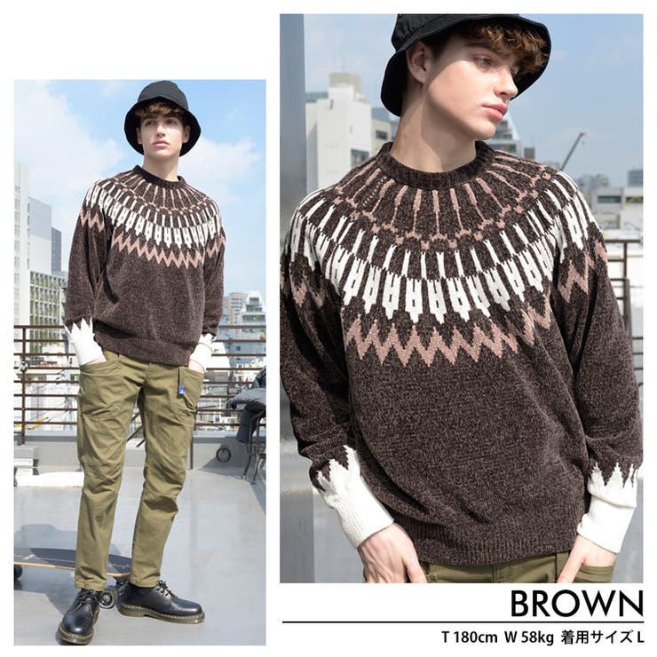 ノルディックニット ニットセーター メンズ | 8（eight）  | 詳細画像4 