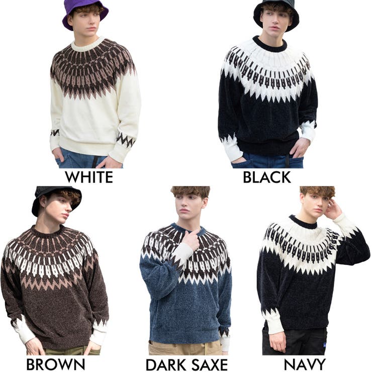 ノルディックニット ニットセーター メンズ | 8（eight）  | 詳細画像7 