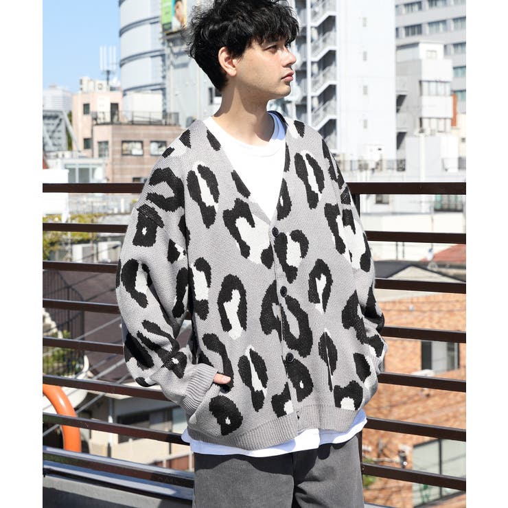 8on8 ニットカーディガン MASONPRINCE カーディガン 「日本別注」クレイジーダメージ