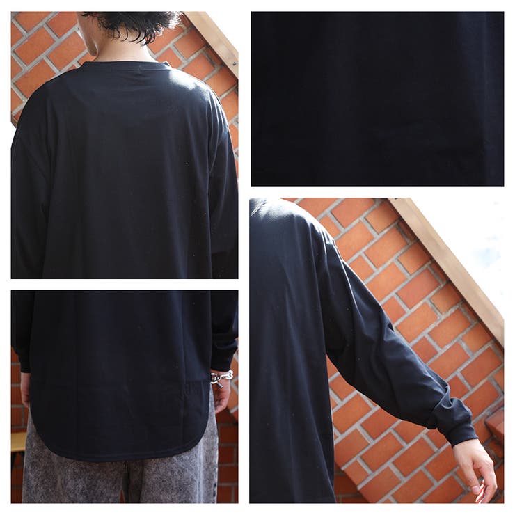 ロングTシャツ メンズ 長袖[品番：EH000006074]｜8（eight） （エイト