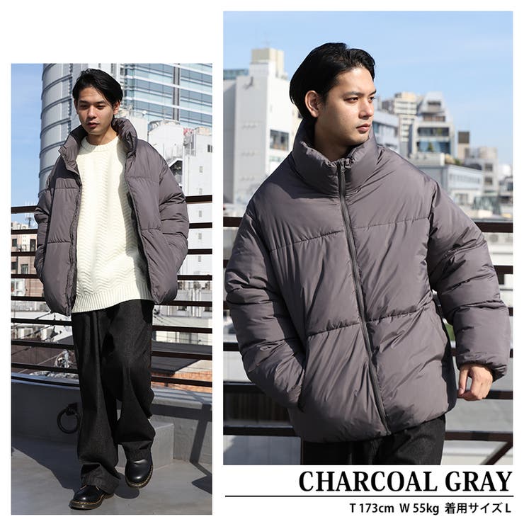 中綿ブルゾン メンズ 無地[品番：EH000006063]｜8（eight） （エイト