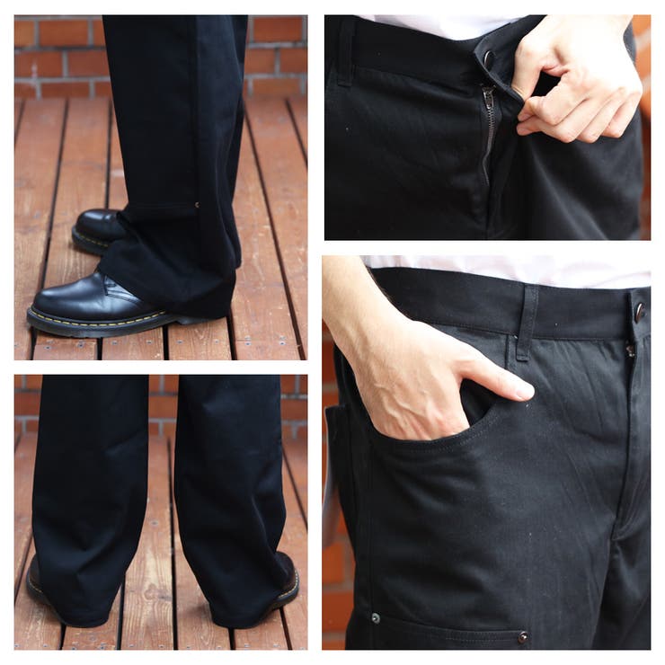 【定価】 ovy 最強チノパン ブラック XL 中古・古着通販】OVY (オヴィー) standard cotton work pants