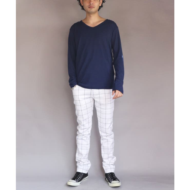 楽天市場】レディース Vネック 長袖 Tシャツ M L 51228 51234