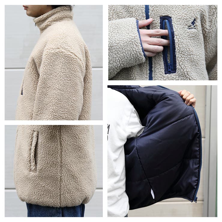 ボアブルゾン メンズ ジャケット | 8（eight）  | 詳細画像9 