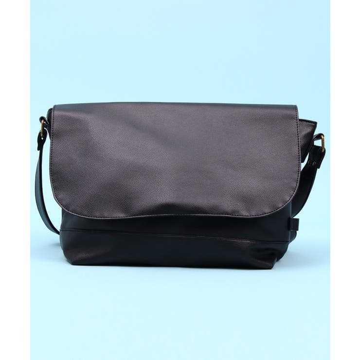 メッセンジャーバッグ メンズ PU[品番：EH000002747]｜8（eight