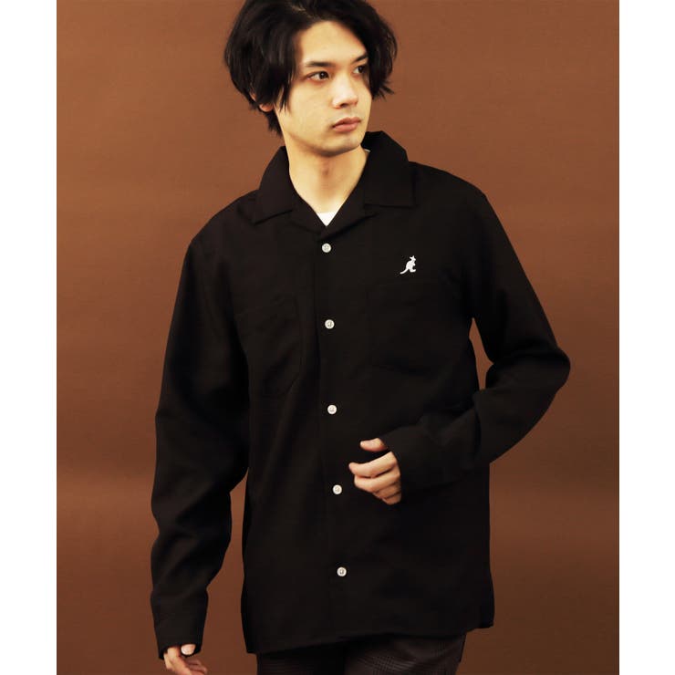 オープンカラーシャツ XXL オープンカラーシャツ デニム 長袖 XS(XS): |SOLVE公式通販