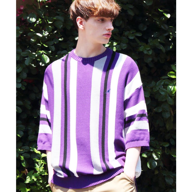 サマーニット メンズ 半袖全3色 品番 Eh 8 Eight エイト のメンズ ファッション通販 Shoplist ショップリスト