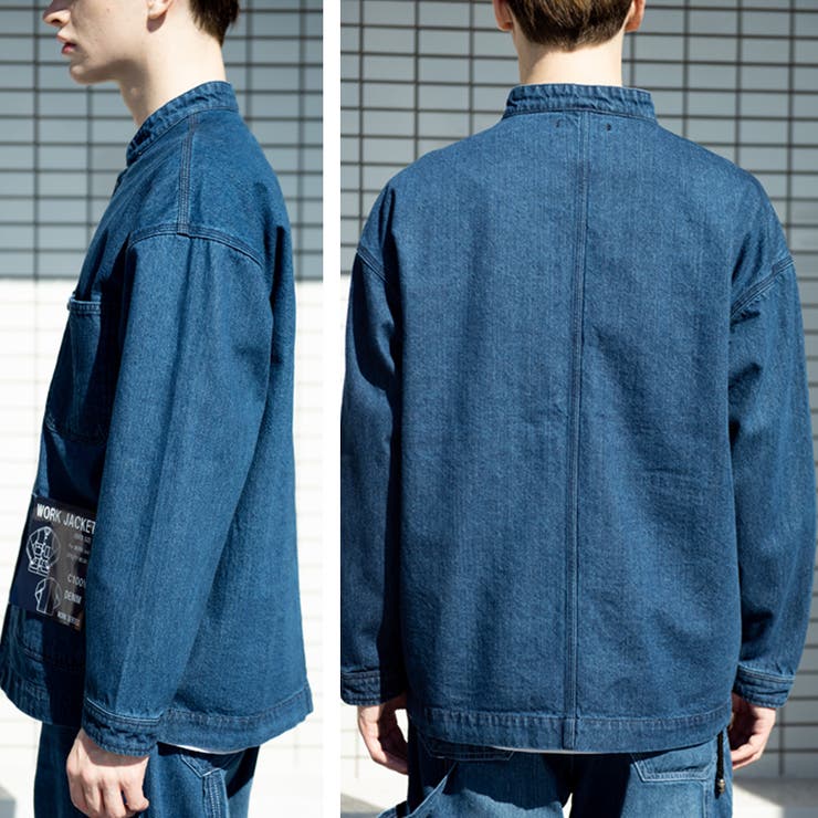 カバーオール メンズ デニム全3色[品番：EH000005486]｜8（eight