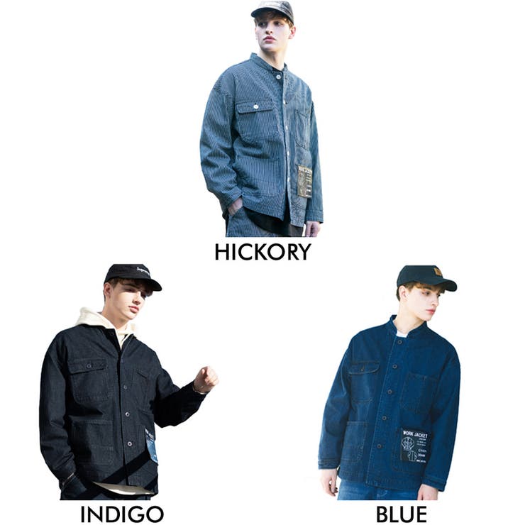 カバーオール メンズ デニム全3色[品番：EH000005486]｜8（eight