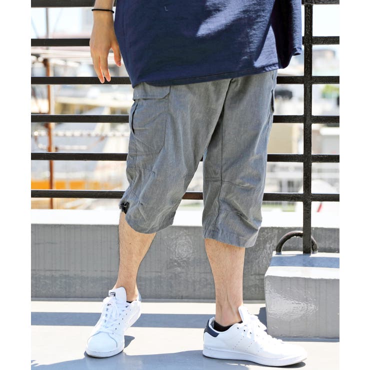 7分丈カーゴ メンズ カーゴパンツ[品番：EH000005581]｜8（eight