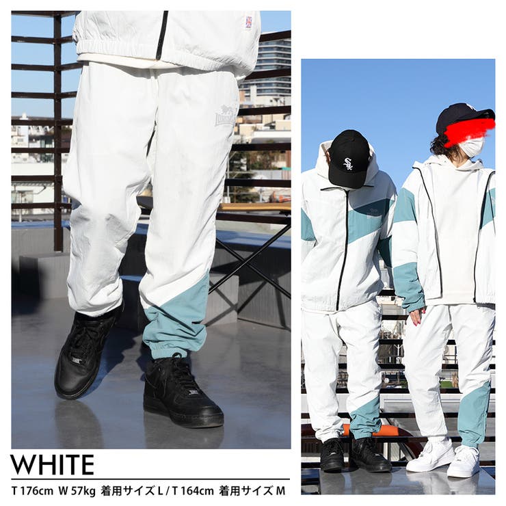 切替ナイロンパンツ メンズ LONSDALE[品番：EH000005718]｜8（eight